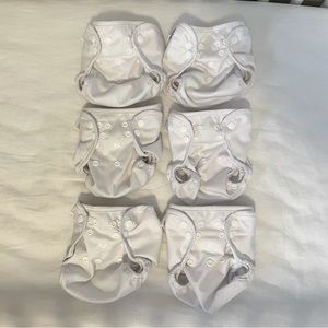 Cloth-Eez Cloth Diaper Covers - Size One, Lot of 6